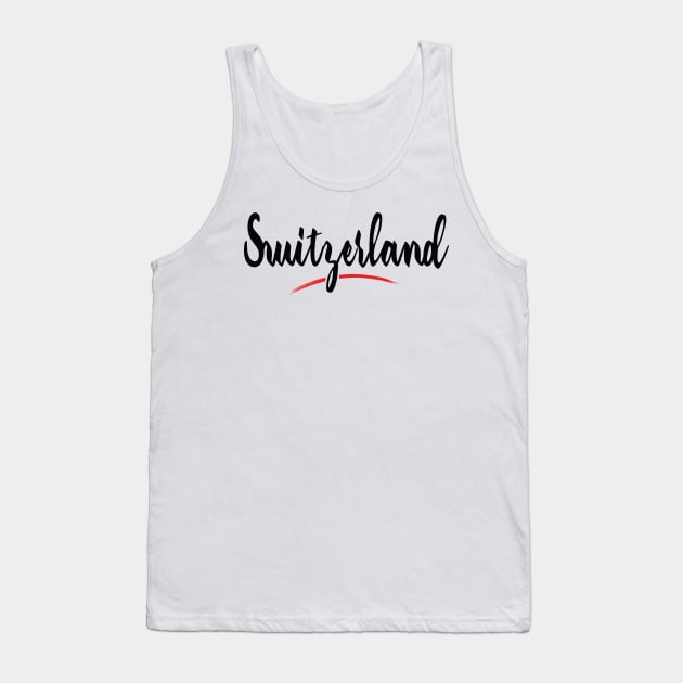 Switzerland Tank Top by ProjectX23